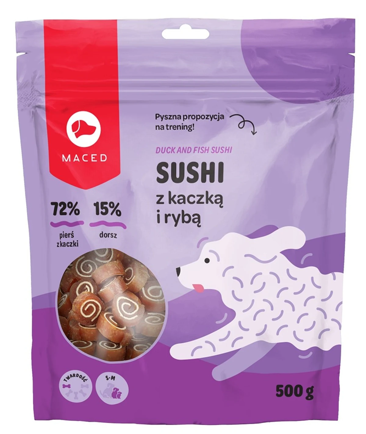 MACED Sushi z kaczką i rybą - 500 g