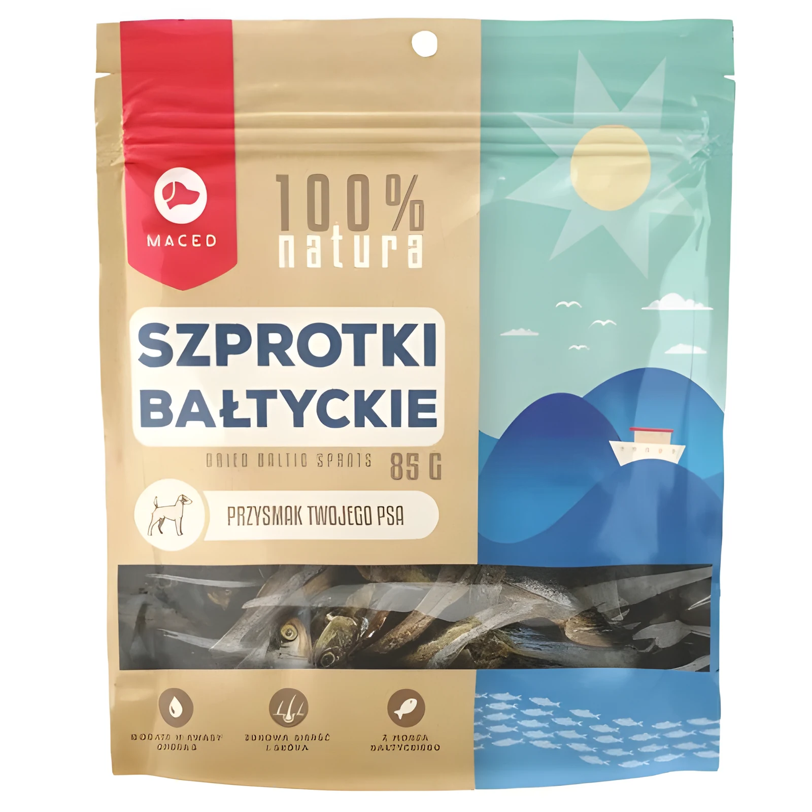 MACED Szprotki Bałtyckie 85 g - Przysmak