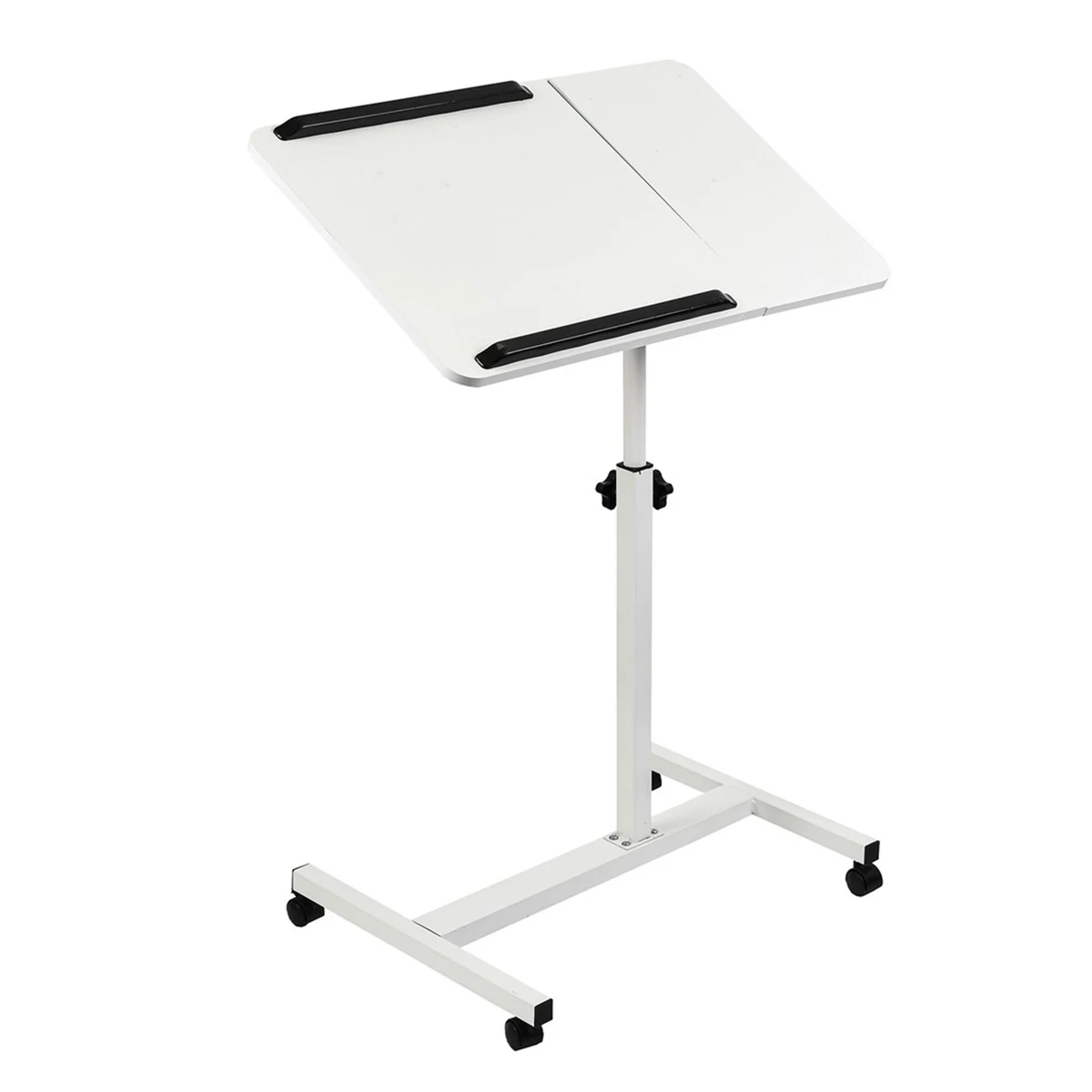 MACLEAN MOBILNE BIURKO MC-121 W, 59-89cm, Białe