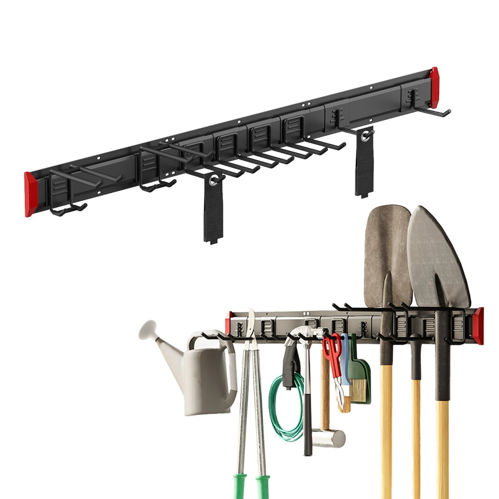 MACLEAN ŚCIENNY ORGANIZER NA NARZĘDZIA STALOWY, MAX. OBCIĄŻENIE 228KG, SZEROKOŚĆ 1222MM MC-179 — zdjęcie 1 z 8