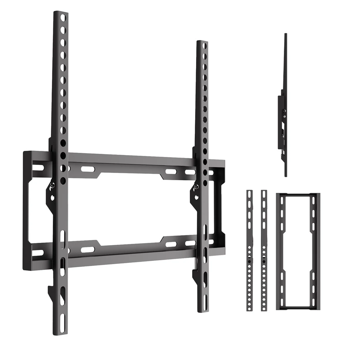 MACLEAN UCHWYT WIESZAK DO TV 32-75'' UCHWYT / WIESZAK DO TV MACLEAN, MAX VESA 400X400, 32-75", DO 45KG, CZARNY, REG. POCHYŁU