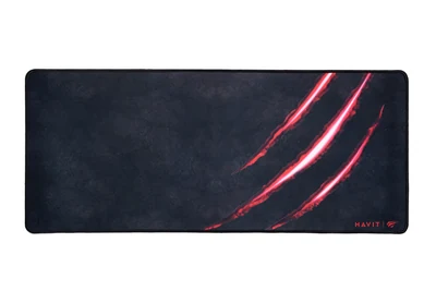 Podkładka pod mysz gamingowa Havit HV-MP860 - Czerwono-Czarna