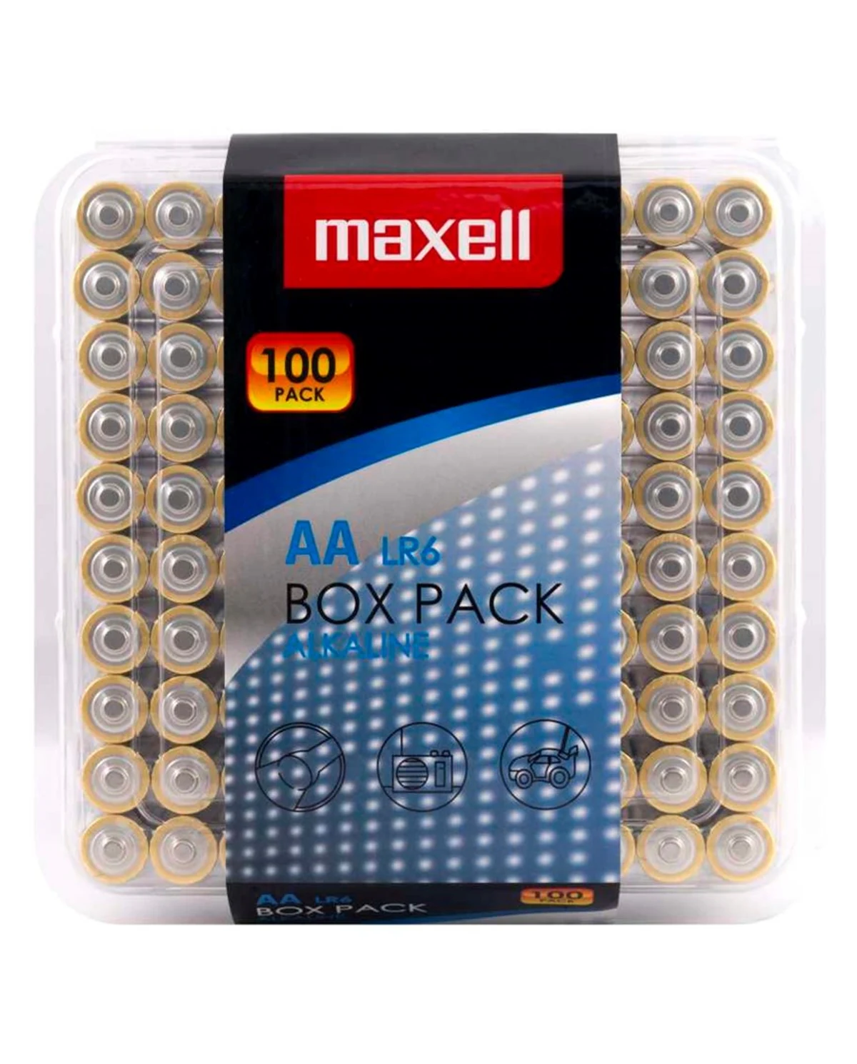 MAXELL Bateria Alkaline AA LR6 100 szt.