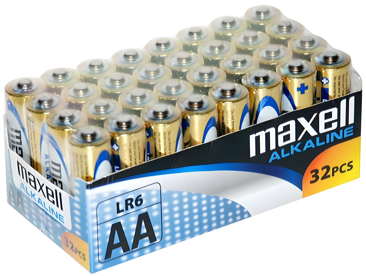 MAXELL Bateria ALKALINE LR6 AA, 32 szt.