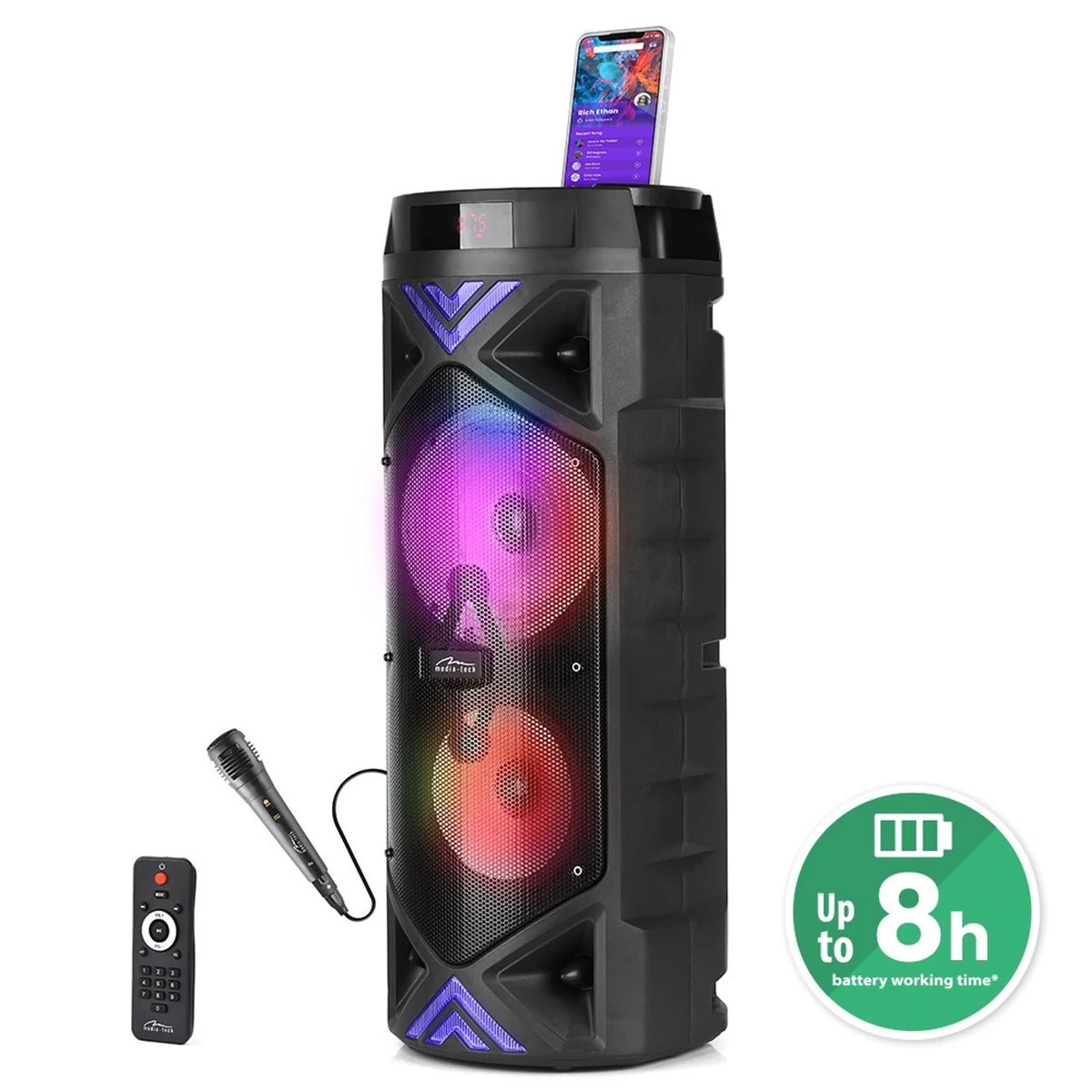 MEDIA-TECH FUNBOX KEG PRO MT3182 - Głośnik Bluetooth