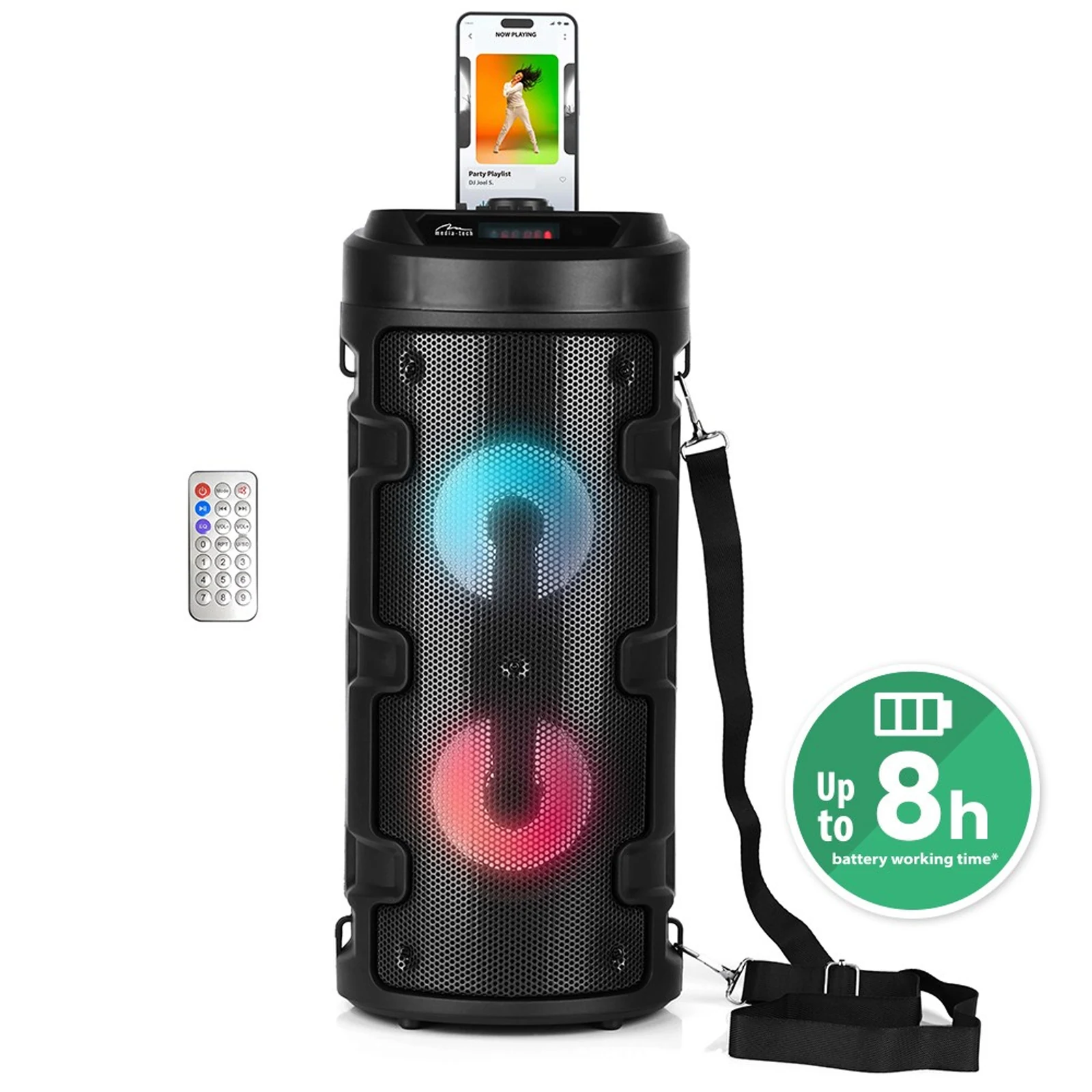 MEDIA-TECH PARTYBOX KEG BT- Głośnik Bluetooth z Radio — zdjęcie 1 z 7
