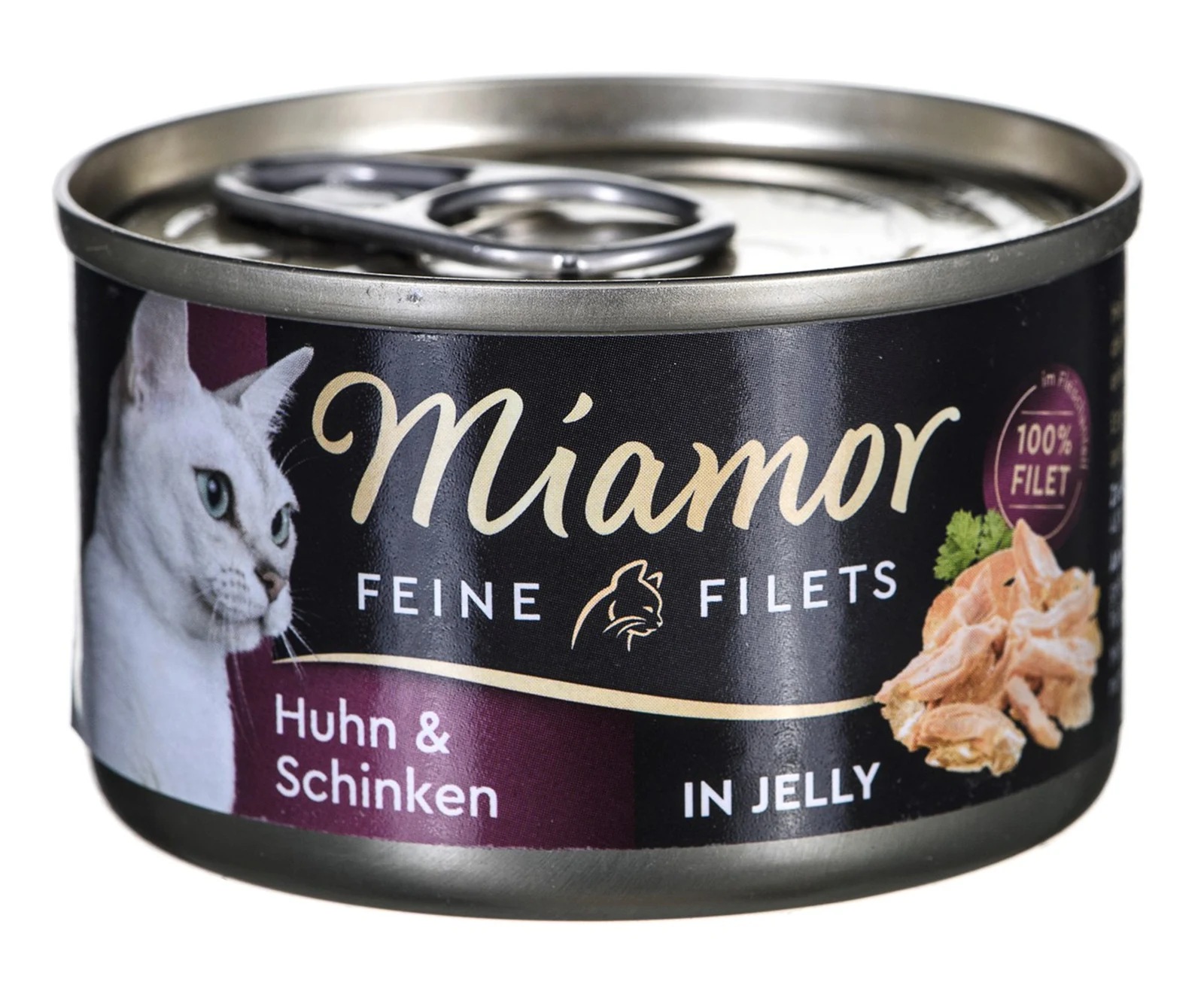 MIAMOR Feine Filets - Kura z Szynką i Ryżem 100g