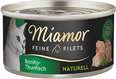 Mokra karma dla kota MIAMOR Feine Filets z tuńczyka bonito 80g