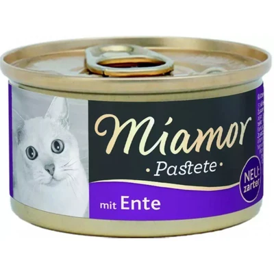 Przysmak dla kota MIAMOR Pasztet z kaczką 85g