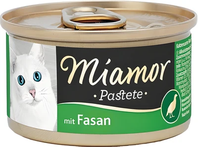 Mokra karma dla kota MIAMOR Pasztet z bażanta 85g