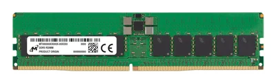 Pamięć serwerowa Micron RDIMM 32GB DDR5 5600MHz ECC zarejestrowana