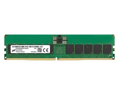 Pamięć serwerowa Micron RDIMM 32GB DDR5 6400MHz ECC zarejestrowana