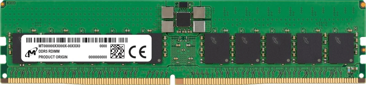 Pamięć serwerowa Micron RDIMM 48GB DDR5 4800MHz ECC