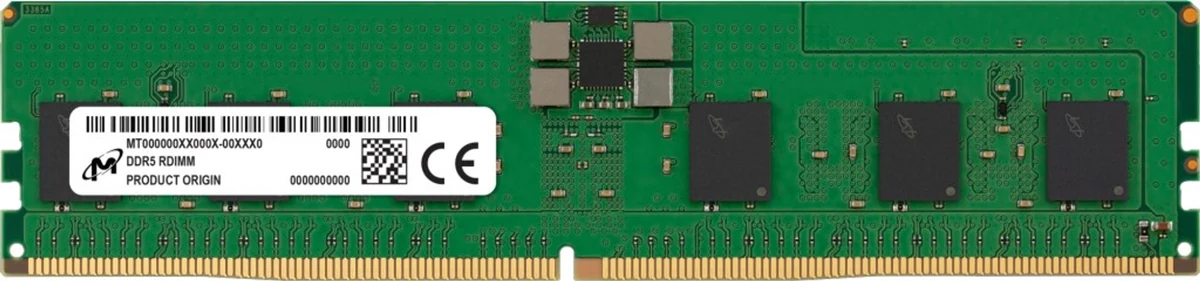 Micron RDIMM DDR5 16GB 4800MHz ECC Registered