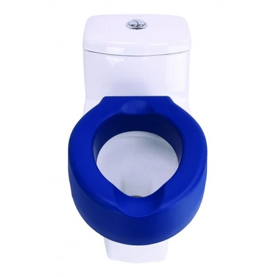 Nasadka podwyższająca sedes Miękka 500300 - niebieska, 180 kg