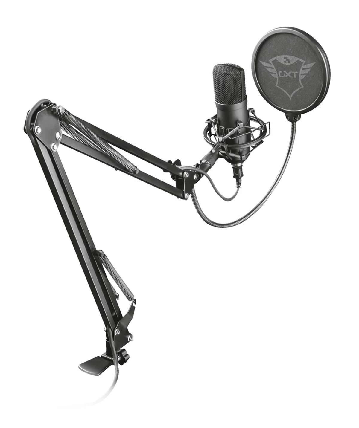 Mikrofon TRUST Emita 22400 Black - USB - Czarny