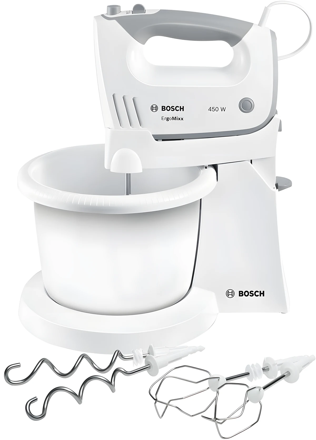 Mikser ręczny BOSCH MFQ36460, 450W, biały