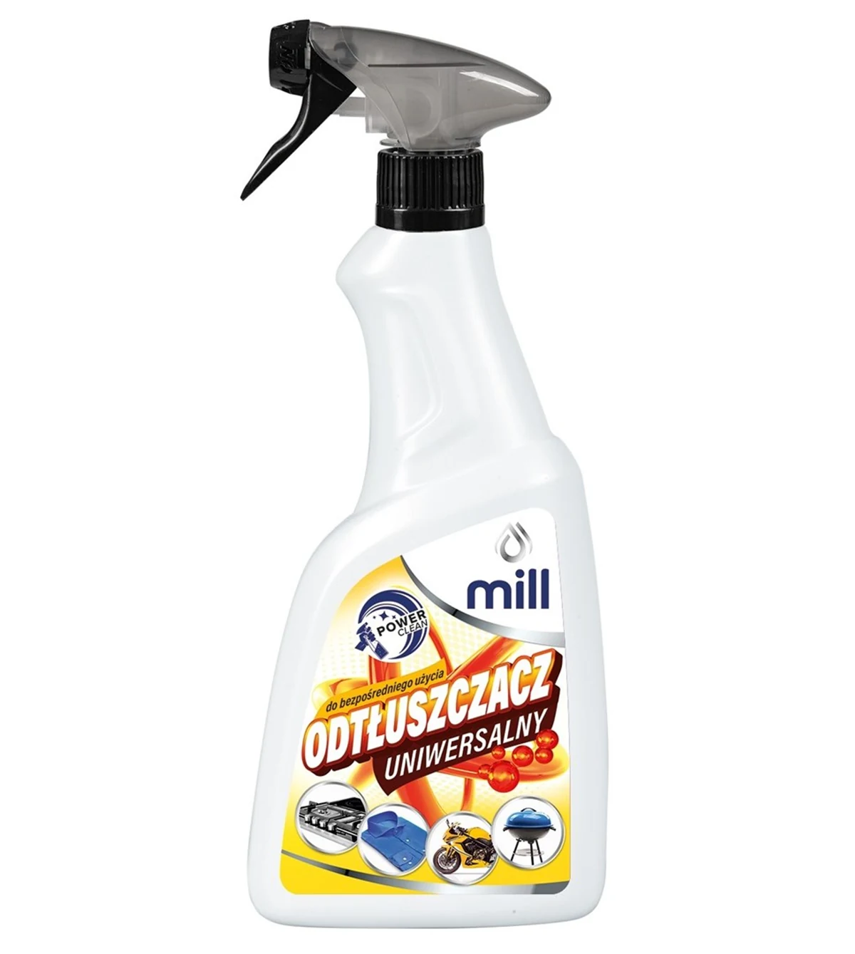 MILL CLEAN Odtłuszczacz Uniwersalny 555 ml