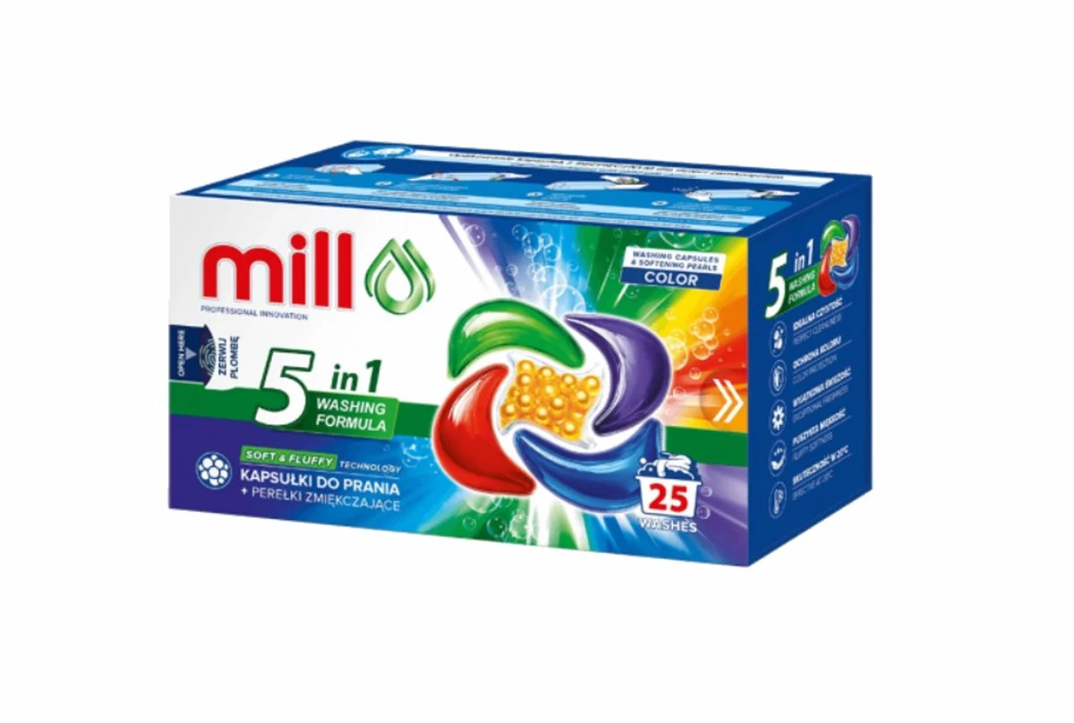 MILL PRO Kapsułułówki 5k COLOR 25szt