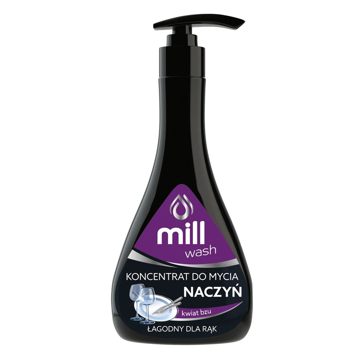 MILL WASH Kwiat Bzu 555ml - Koncentrat do Mycia Naczyń