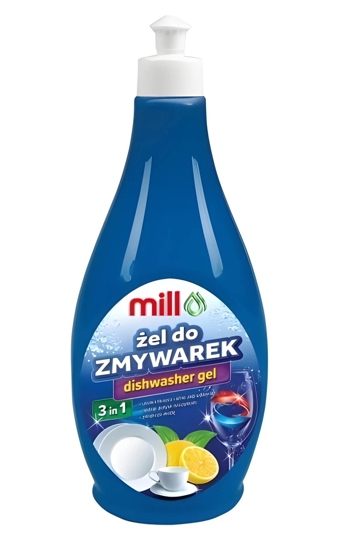 MILL Żel do mycia naczyń 3w1 760 ml
