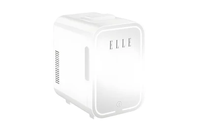 Mini lodówka ELLE 8L biała z lusterkiem LED