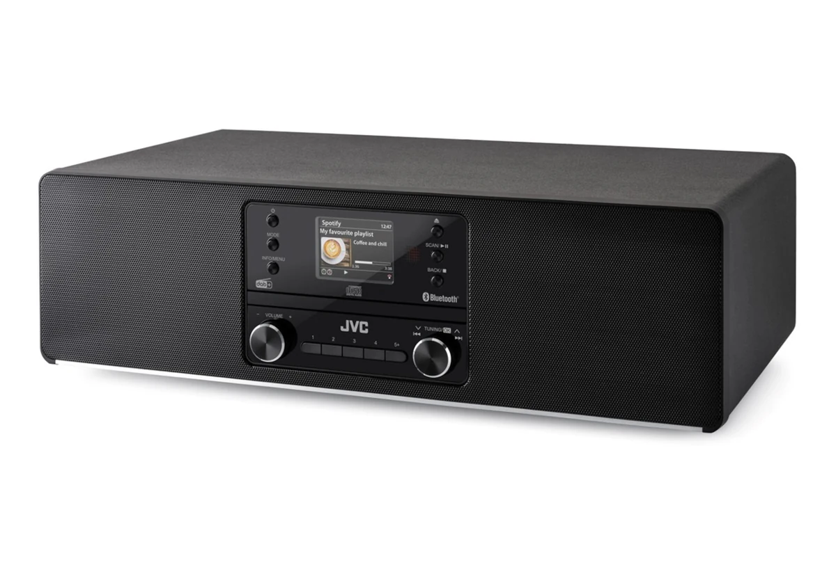 Mini Wieża JVC RD-E984B Czarna Domowy Mikrosystem