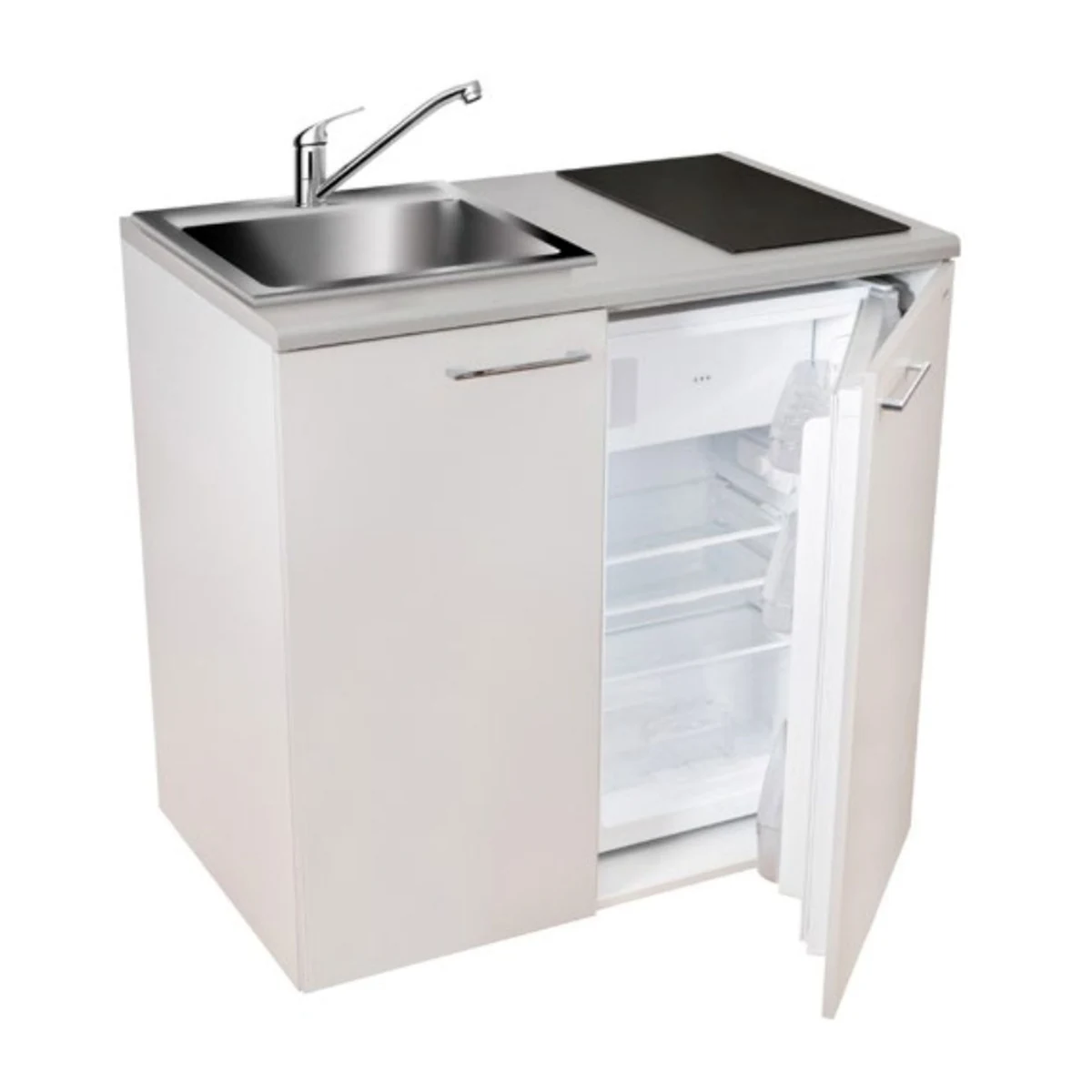 Minikuchnia AGD 4w1 MPM SMK-03, 100cm, indukcyjna płyta