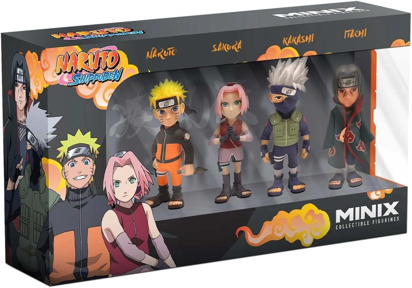 MINIX 4-PACK 7 CM - NARUTO SHIPPUDEN — zdjęcie 1 z 6