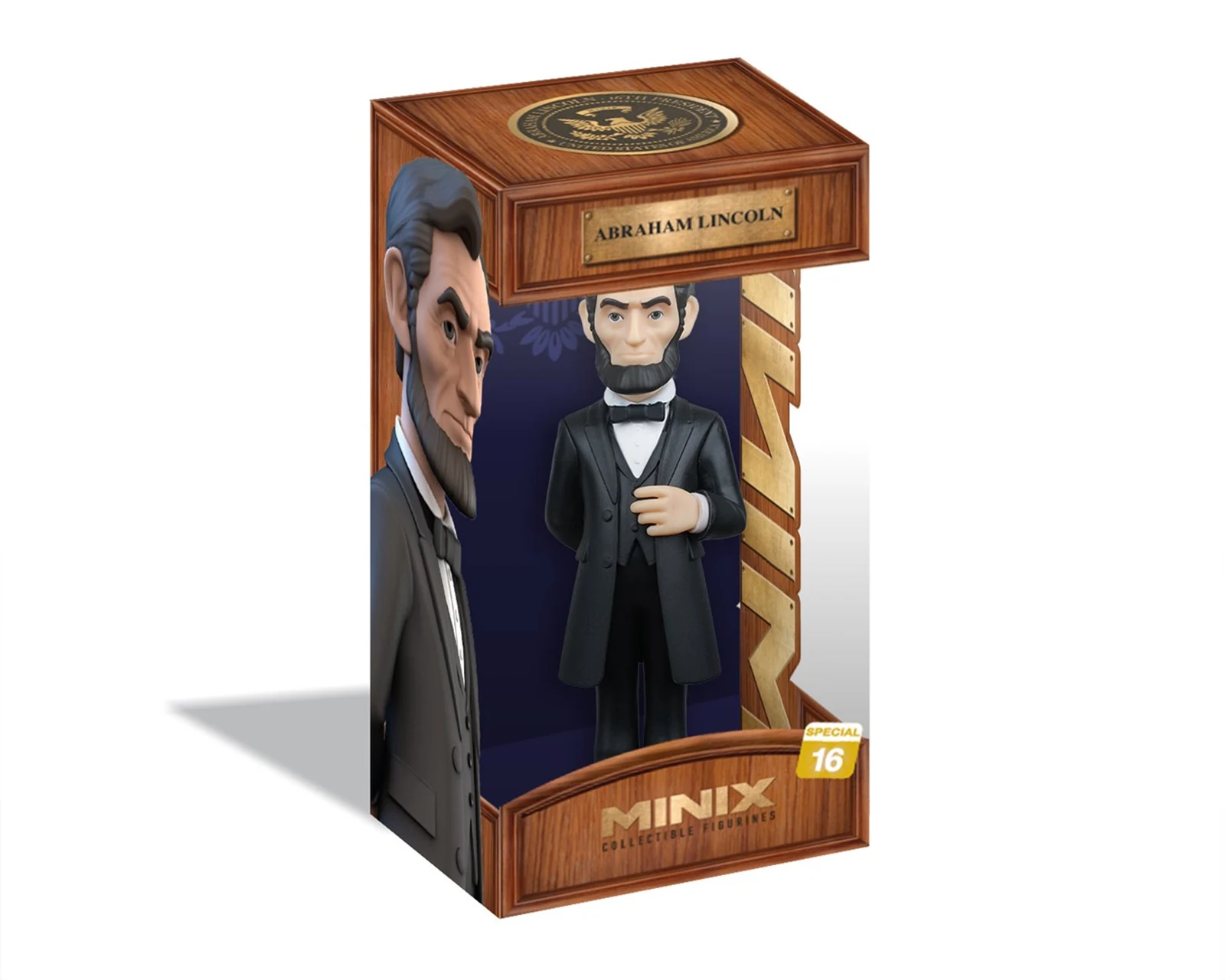 MINIX Abraham Lincoln - Figura Kolekcjonerska — zdjęcie 1 z 5