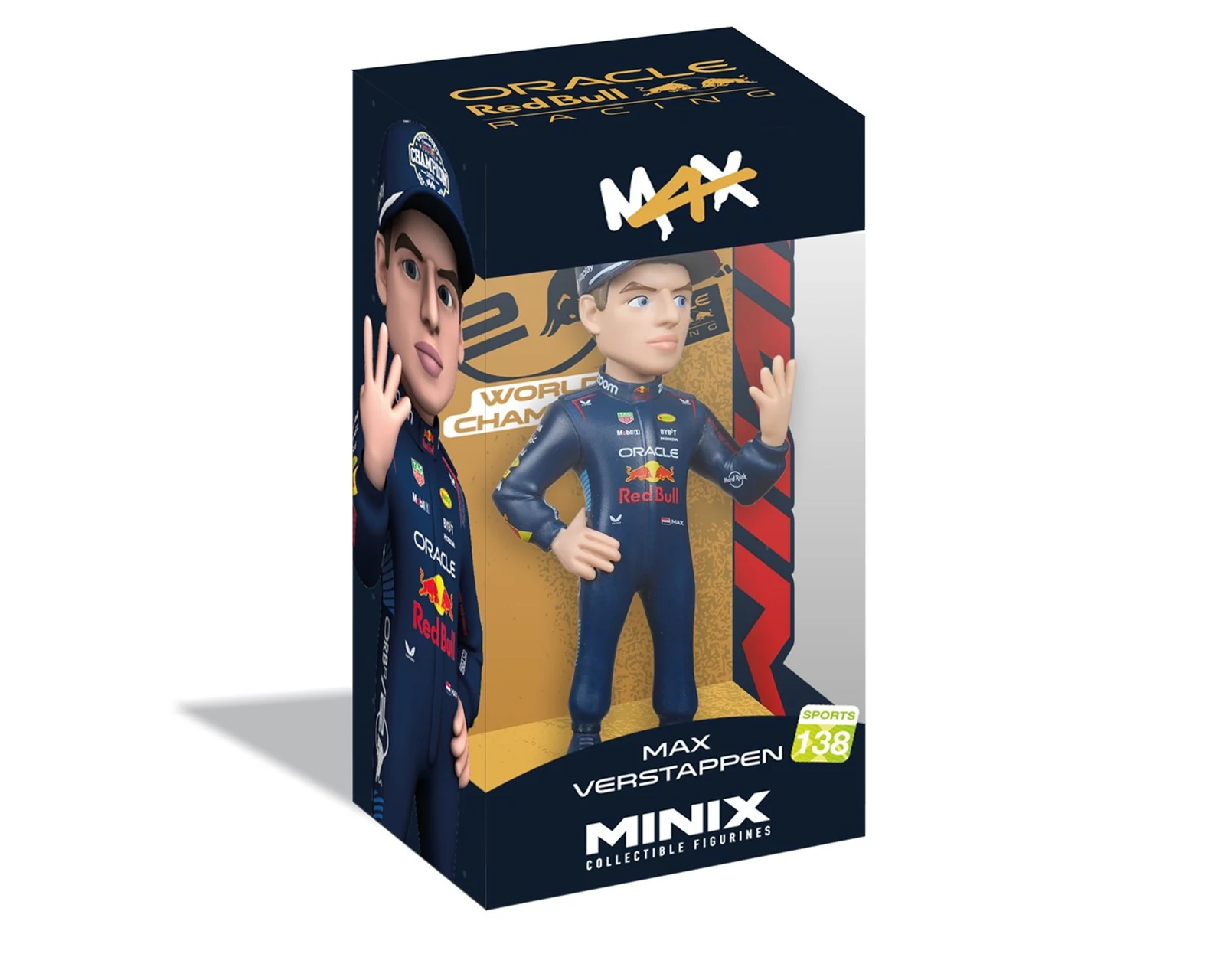 Kolekcjonerski Model MINIX F1 Red Bull - Max Verstappen, 4. Mistrz Świata — zdjęcie 1 z 5
