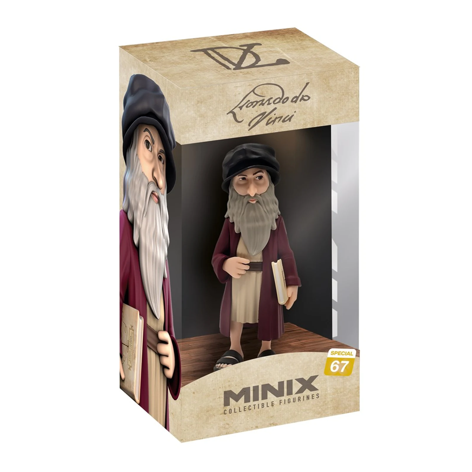 MINIX - LEONARDO DA VINCI Kolekcjonerski — zdjęcie 1 z 6