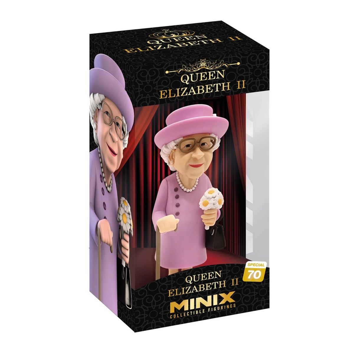 MINIX - QUEEN ELIZABETH II Kolekcjonerska Figura