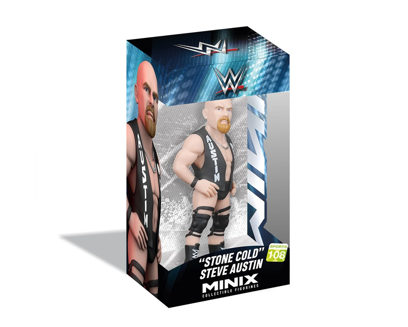 MINIX WWE - Stone Cold Steve Austin Figura — zdjęcie 1 z 5