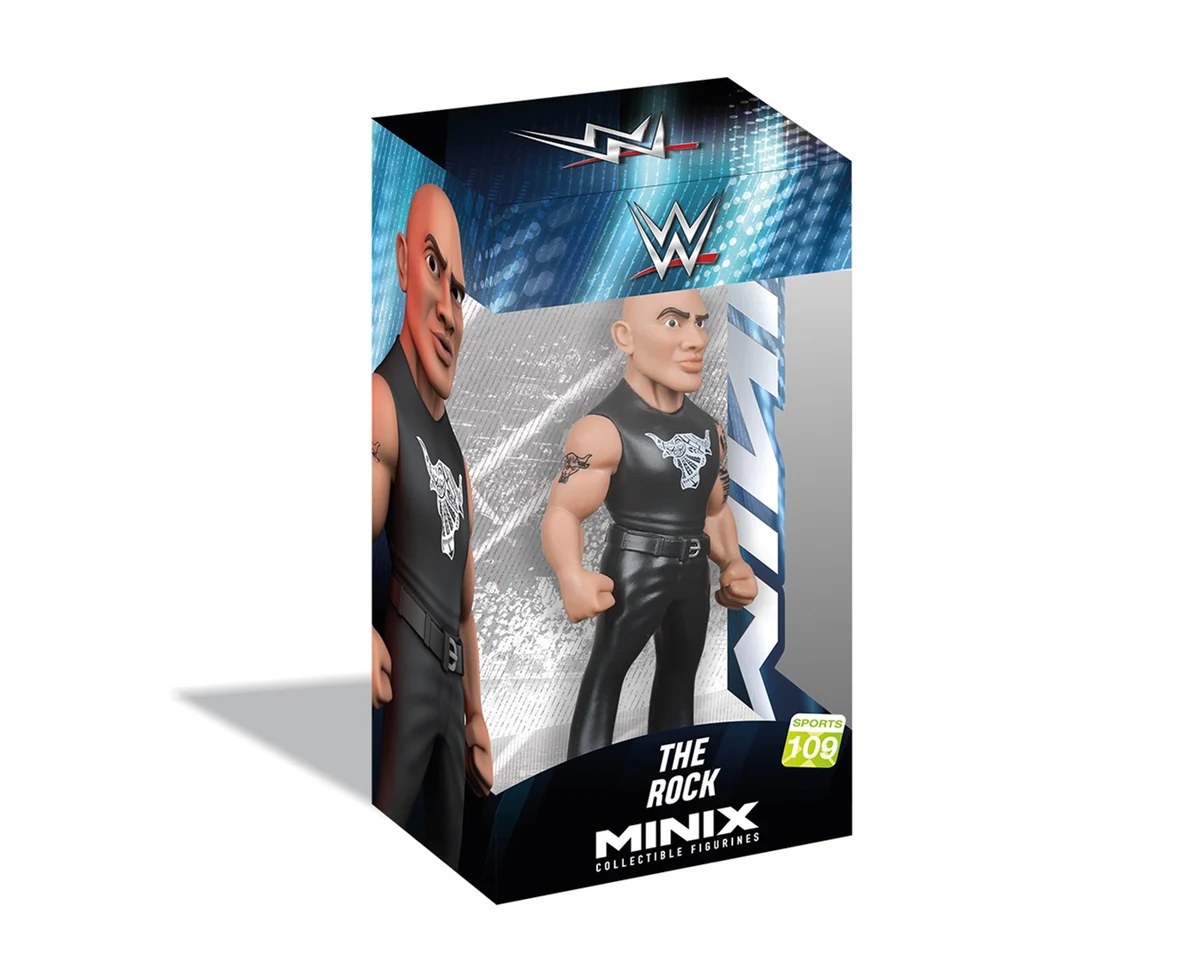 MINIX WWE - THE ROCK Kolekcjonerska Figurka