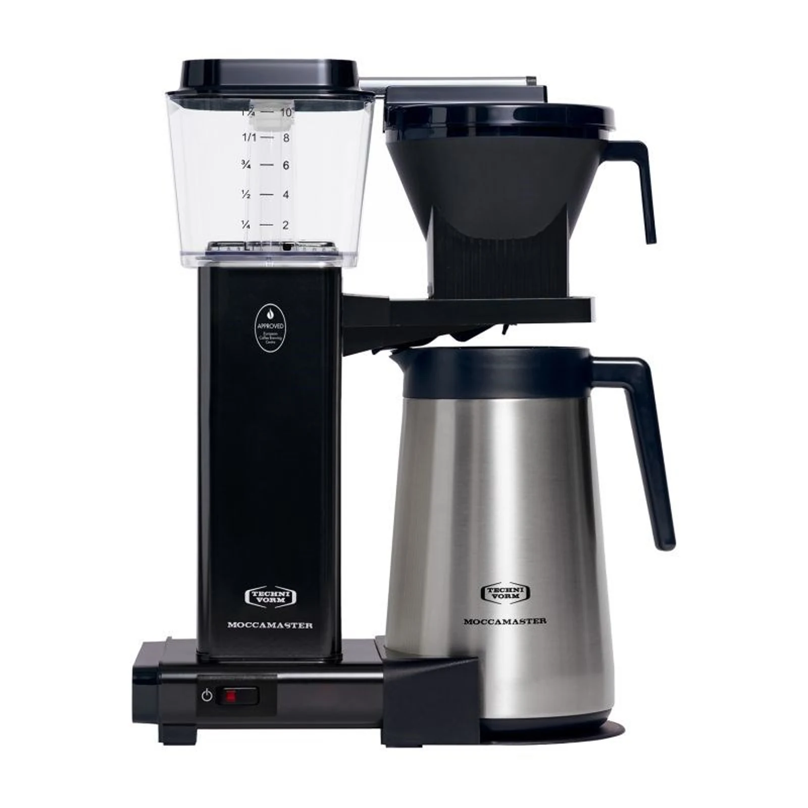 Moccamaster Ekspres przelewowy KBGT 741 Black z termosem, 10 filiżanek