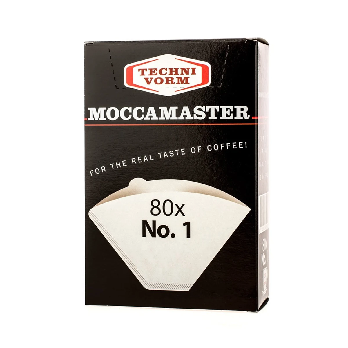 Filtry papierowe Moccamaster nr 1, 80 sztuk