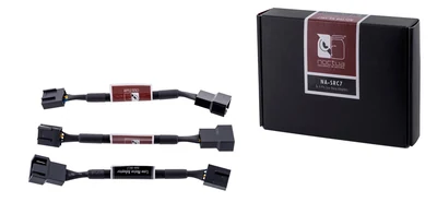 Zestaw mocujący do wentylatorów NOCTUA NA-SRC7 3 szt. - Adaptory niskoszumowe 4-pin