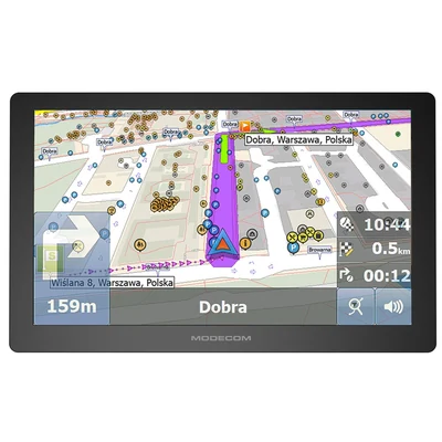 Nawigacja samochodowa Modecom FreeWay CX 9.4 z mapami Europy MapFactor