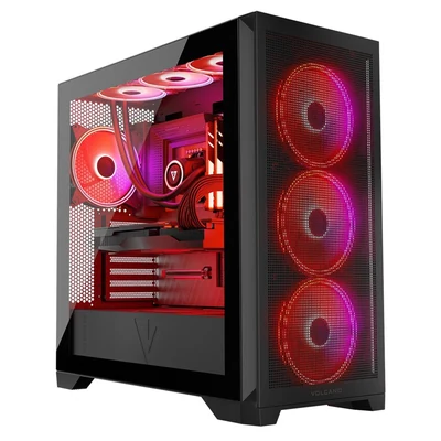 Obudowa komputerowa MODECOM Volcano Expand S Apex ARGB Midi Black