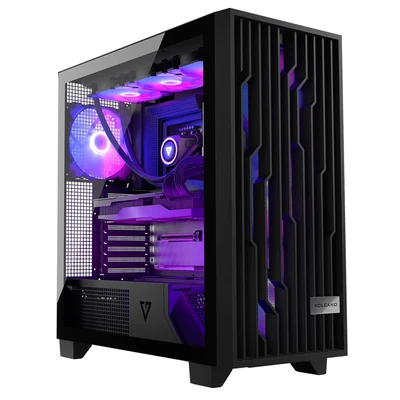 Obudowa komputerowa MODECOM Volcano Perun Apex ARGB Midi Black