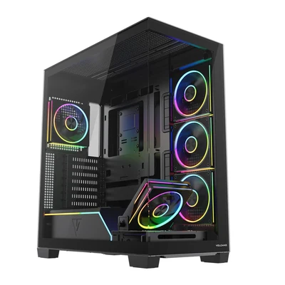 Obudowa komputerowa MODECOM Volcano Stellar Plus ARGB Midi Tower 5F Black