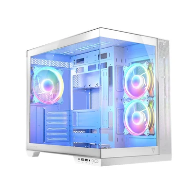 Obudowa komputerowa MODECOM VOLCNO PANORAMA APEX ARGB 3F Midi Tower Biała