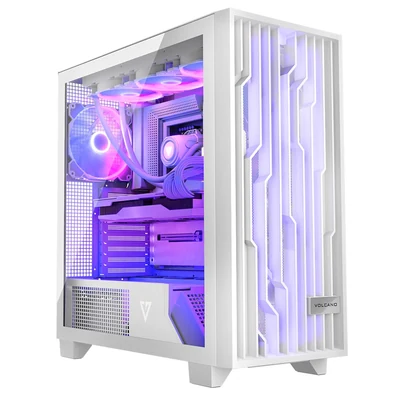 Obudowa komputerowa MODECOM VOLCNO PERUN APEX ARGB Midi Tower Biała