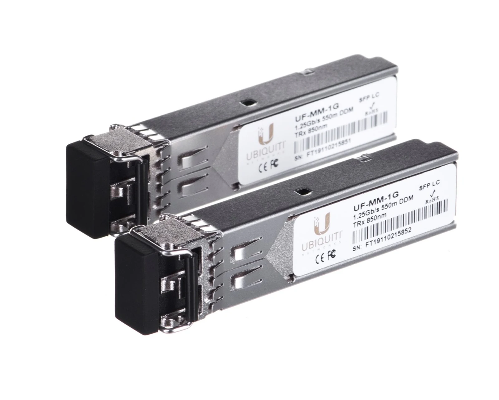Moduł SFP UBIQUITI UF-MM-1G Aluminiowy — zdjęcie 1 z 4