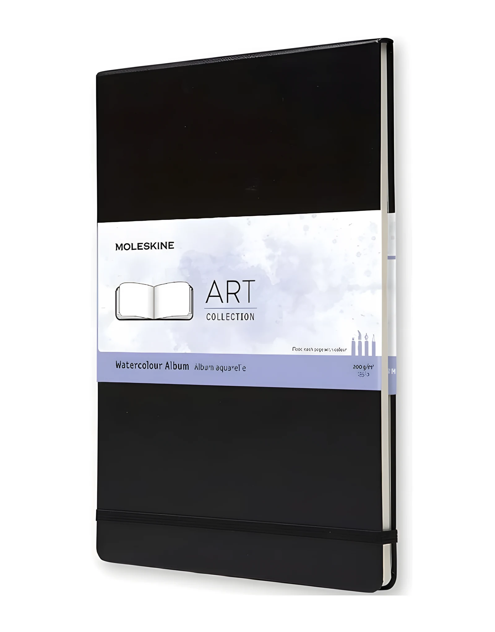 Moleskine Album Watercolor A4, 60 Stron, Czarny — zdjęcie 1 z 4