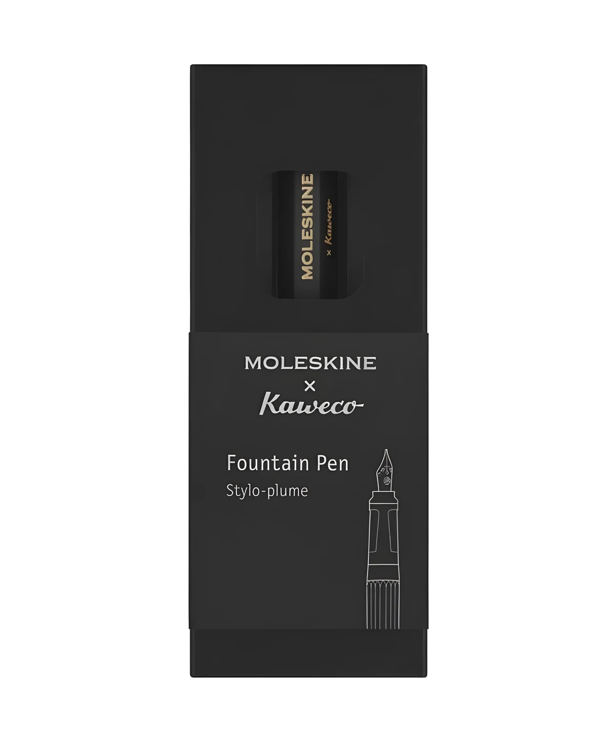 MOLESKINE KAWECO Pióro wieczne czarne M