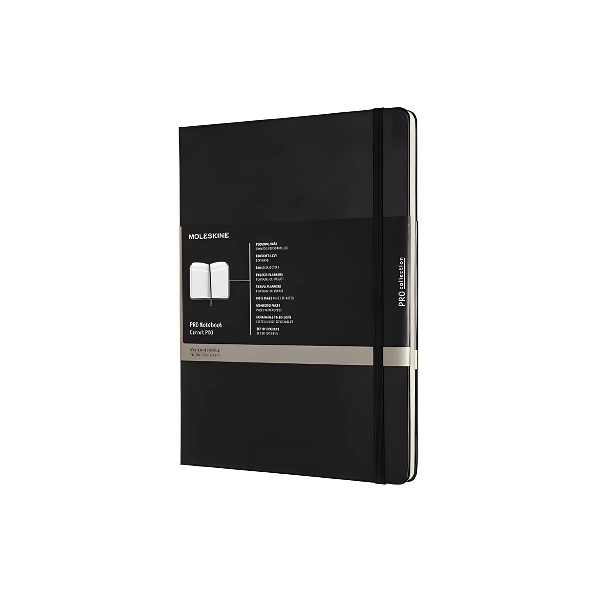 Moleskine notatnik Professional XL, 192 stron, czarny