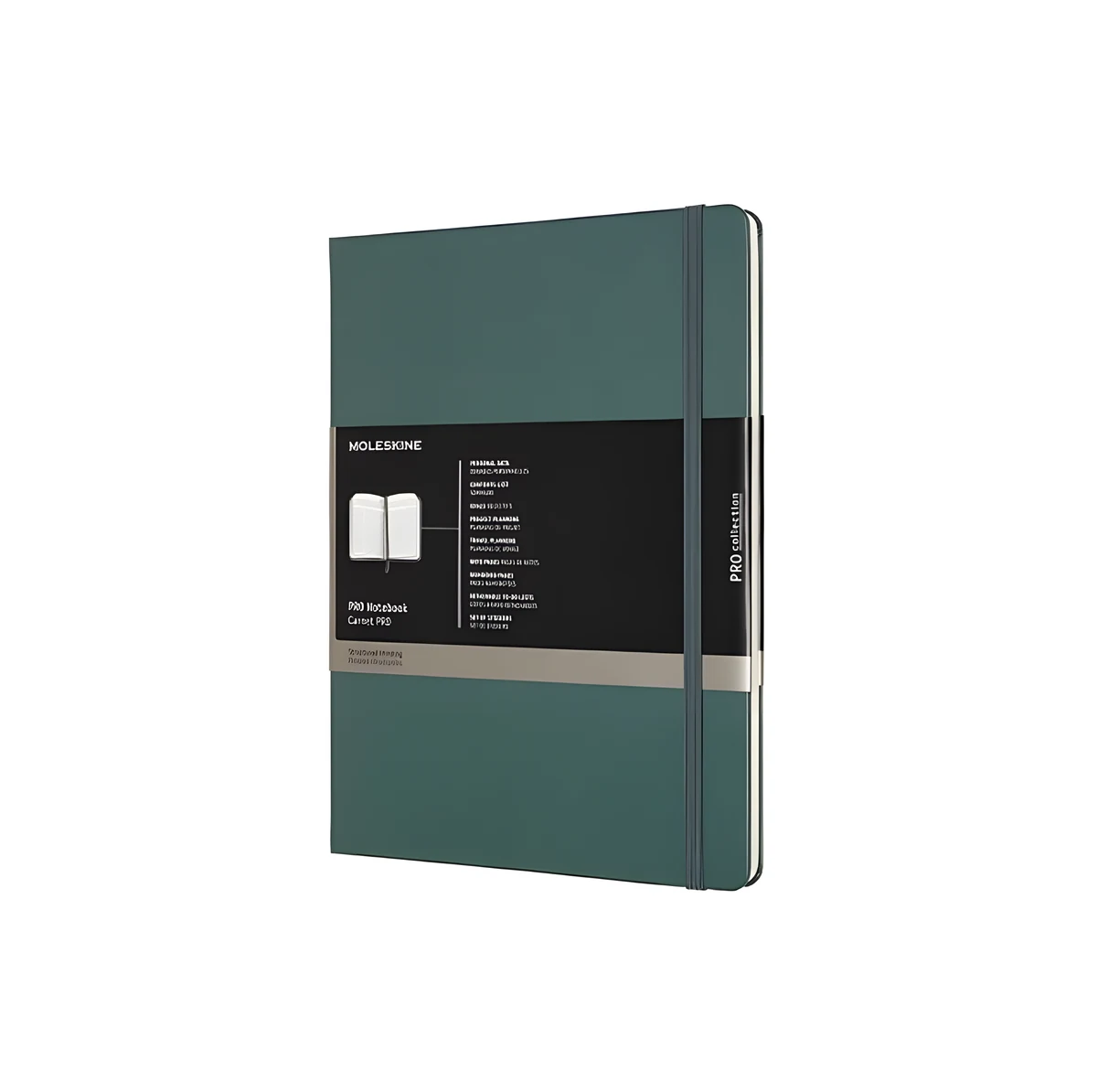 Moleskine notatnik XL 192 stron zielony