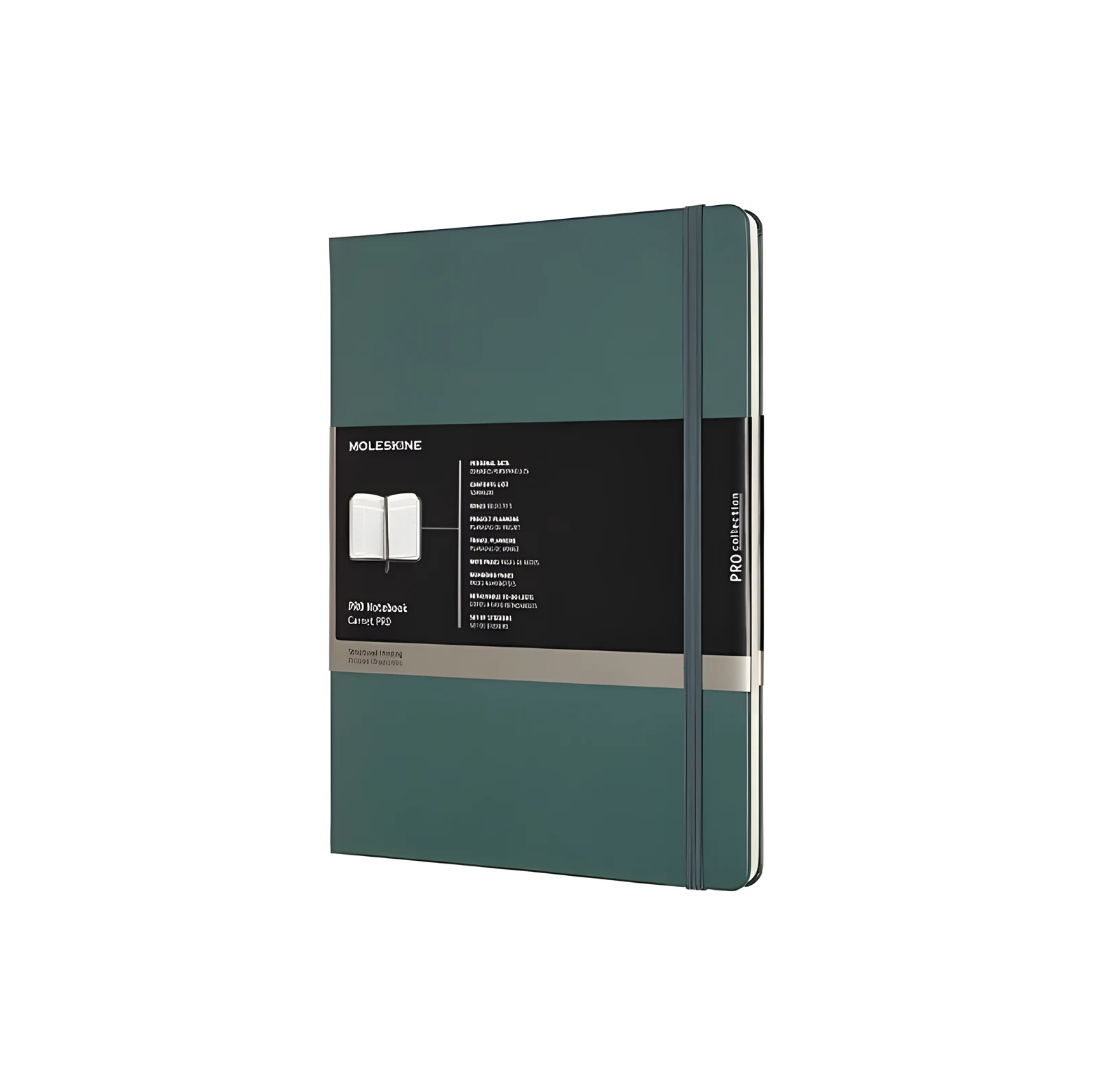 Moleskine notatnik XL 192 stron zielony — zdjęcie 1 z 6